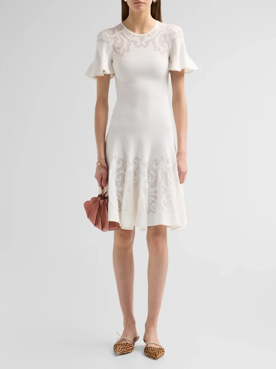 Ulla Johnson Women's Tahlia Knit Crewneck Dress | Thumbnail 2 Ulla Johnson Women's Tahlia Knit Crewneck Dress | Thumbnail 2