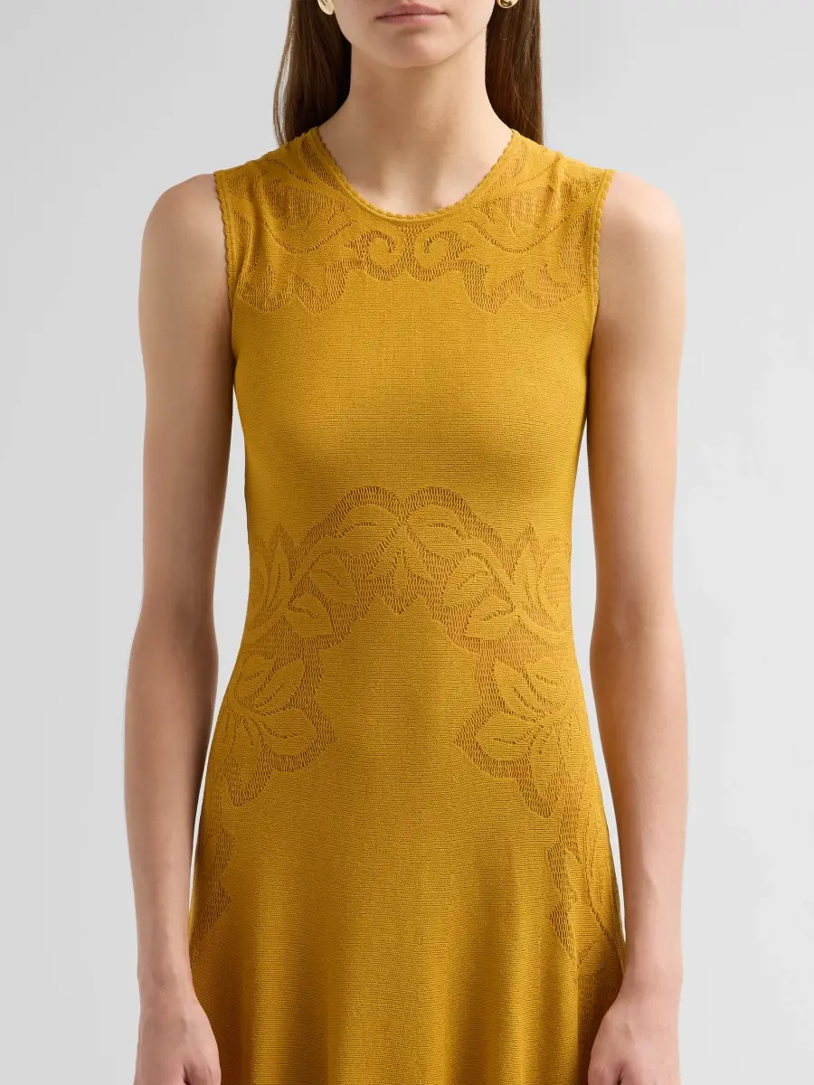 Ulla Johnson Women's Corinthia Knit A-Line Midi Dress | Thumbnail 5 Ulla Johnson Women's Corinthia Knit A-Line Midi Dress | Thumbnail 5