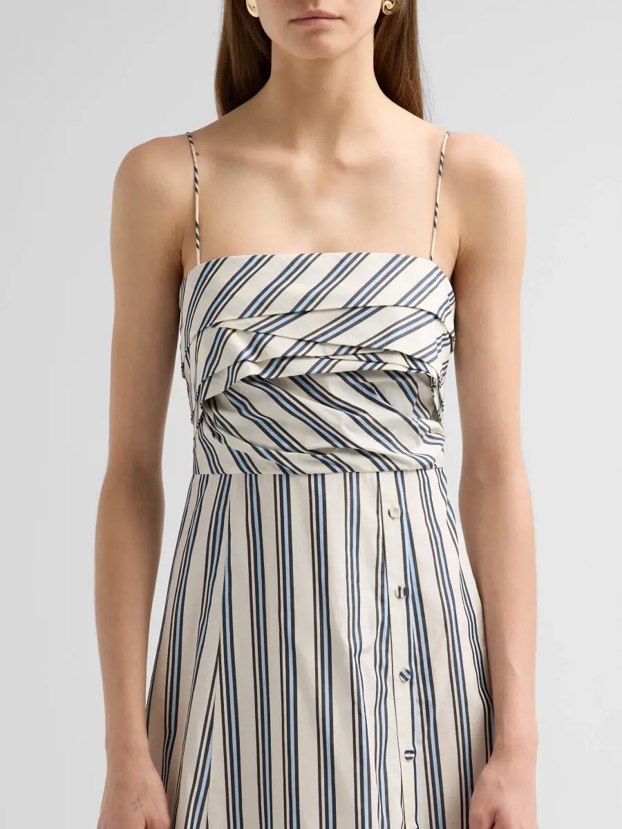Ulla Johnson Women's Anise Striped Cotton A-Line Maxi Dress | Thumbnail 5 Ulla Johnson Women's Anise Striped Cotton A-Line Maxi Dress | Thumbnail 5