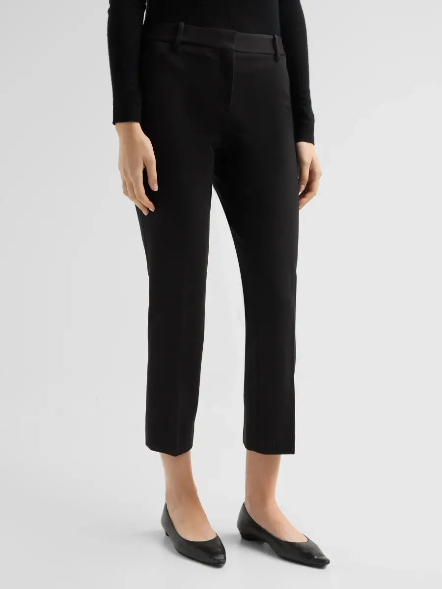 Theory Women's Treeca Slim-Fit Crop Trousers | Thumbnail 4 Theory Women's Treeca Slim-Fit Crop Trousers | Thumbnail 4
