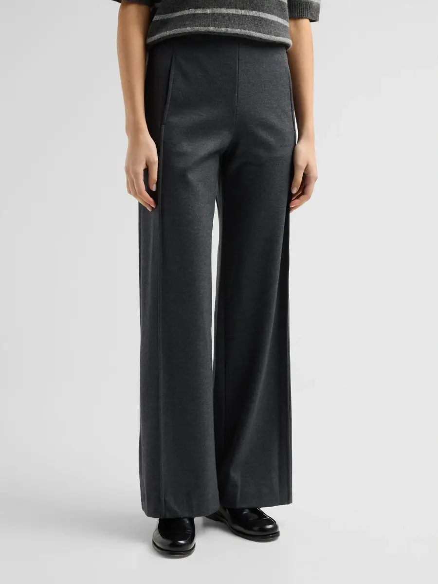 Theory Women's Clean Straight Wool-Blend Pants | Thumbnail 4 Theory Women's Clean Straight Wool-Blend Pants | Thumbnail 4