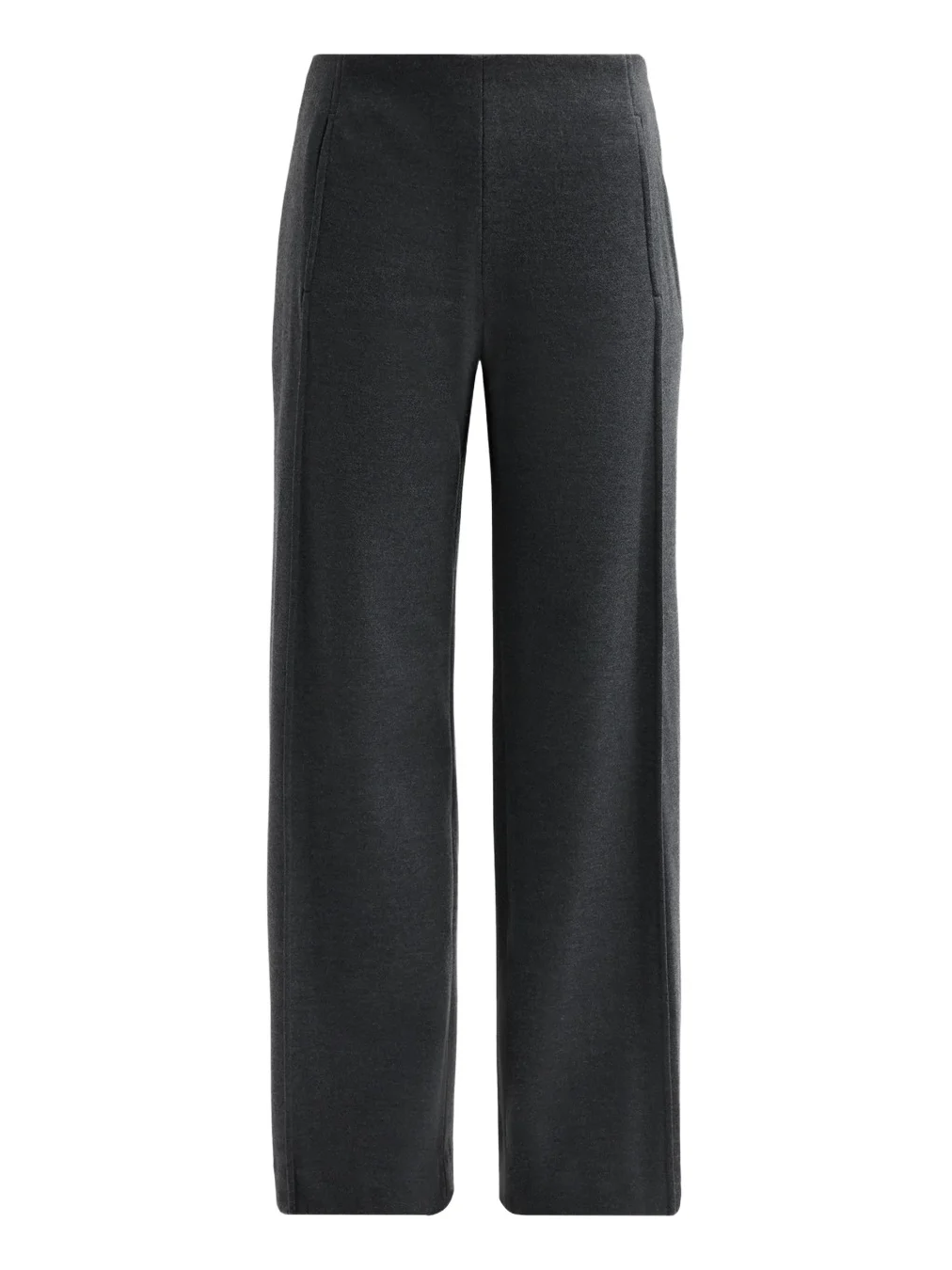Women's Clean Straight Wool-Blend Pants