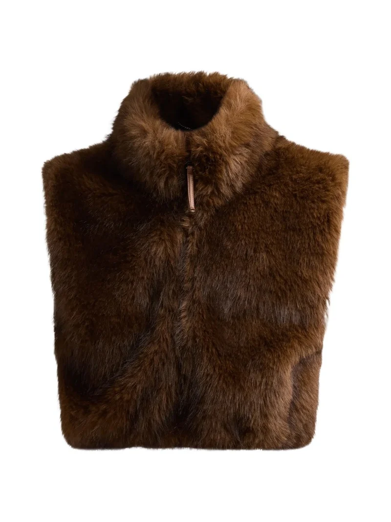 Milly Women's Elinor Faux Fur Vest