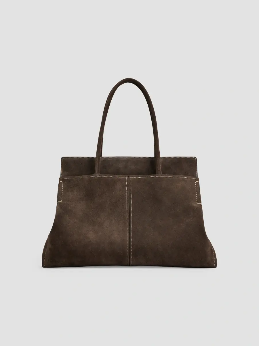 Tod's Women's Medium Suede Shopper Tote Bag | Thumbnail 2 Tod's Women's Medium Suede Shopper Tote Bag | Thumbnail 2