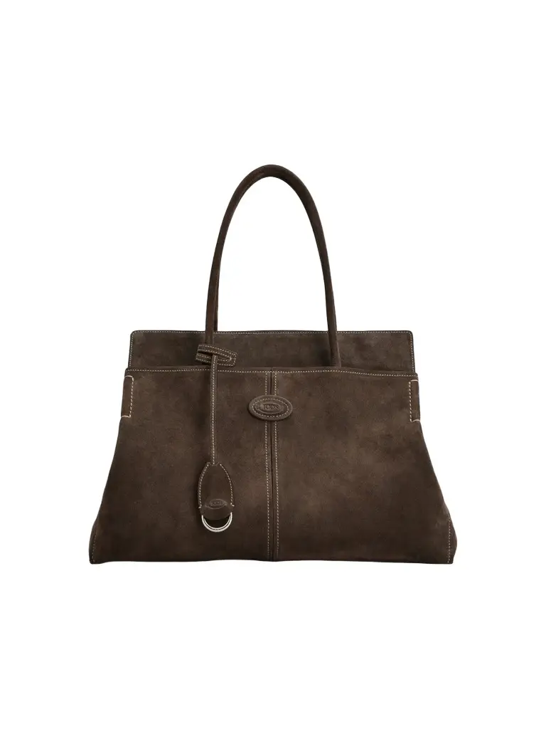 Tod's Women's Medium Suede Shopper Tote Bag