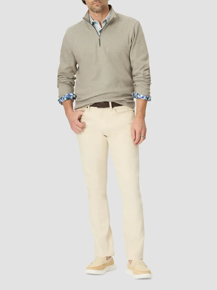 Robert Graham Men's Draycott Quarter-Zip Shirt | Thumbnail 2 Robert Graham Men's Draycott Quarter-Zip Shirt | Thumbnail 2