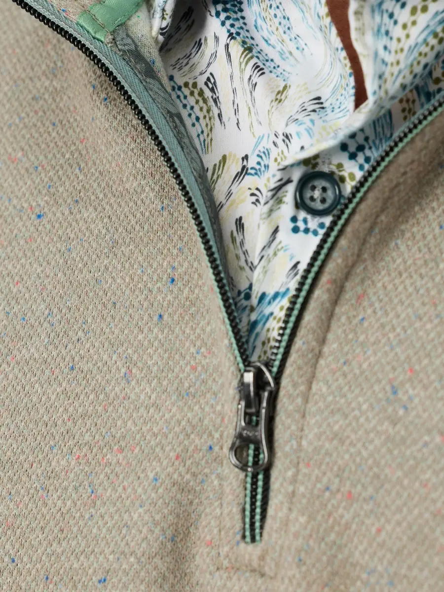 Robert Graham Men's Draycott Quarter-Zip Shirt | Thumbnail 4 Robert Graham Men's Draycott Quarter-Zip Shirt | Thumbnail 4