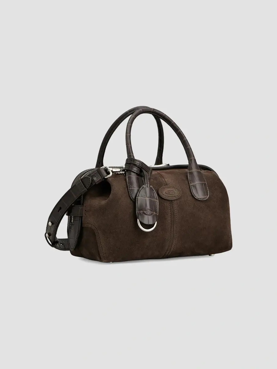 Tod's Women's Mini Suede Bowling Bag | Thumbnail 2 Tod's Women's Mini Suede Bowling Bag | Thumbnail 2