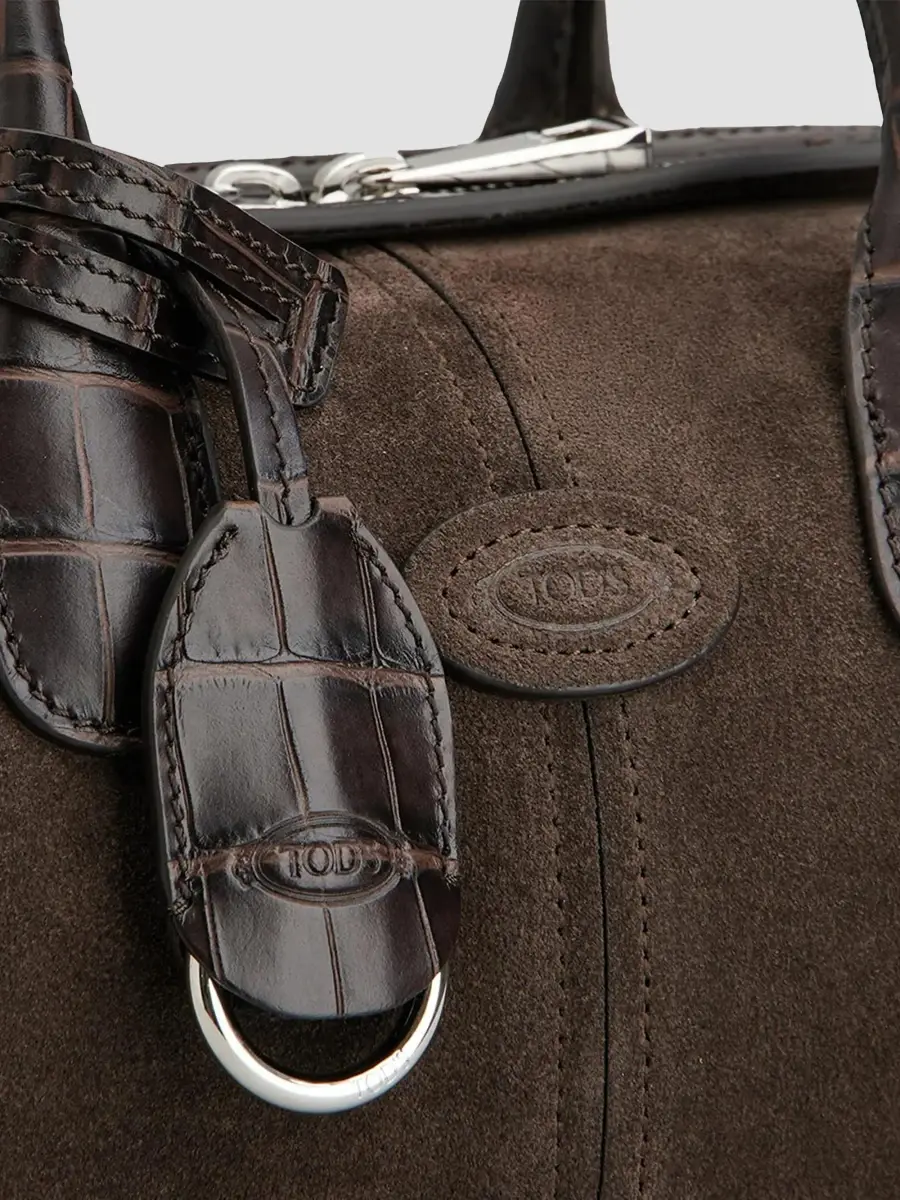 Tod's Women's Mini Suede Bowling Bag | Thumbnail 3 Tod's Women's Mini Suede Bowling Bag | Thumbnail 3