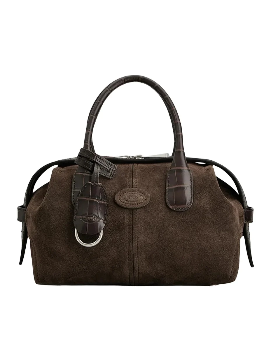 Tod's Women's Mini Suede Bowling Bag
