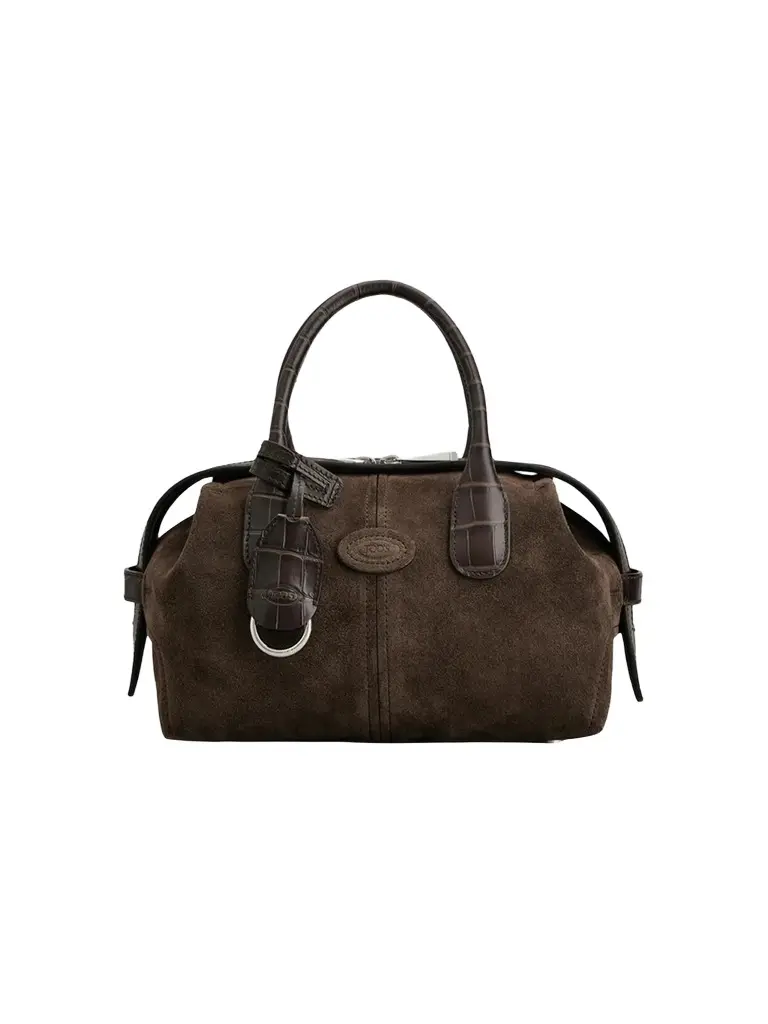Tod's Women's Mini Suede Bowling Bag