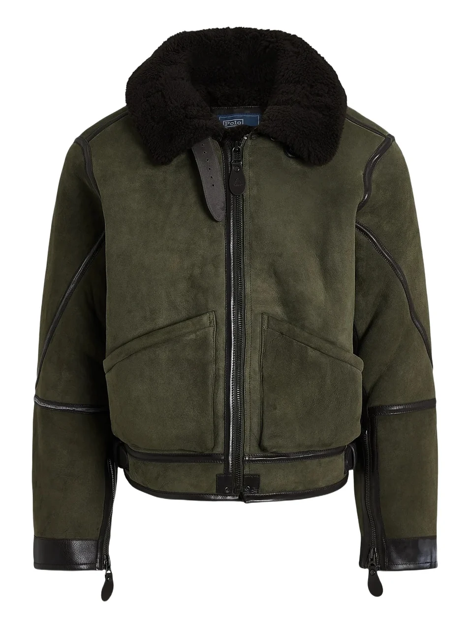 Polo Ralph Lauren Men's Shearling Flight Jacket