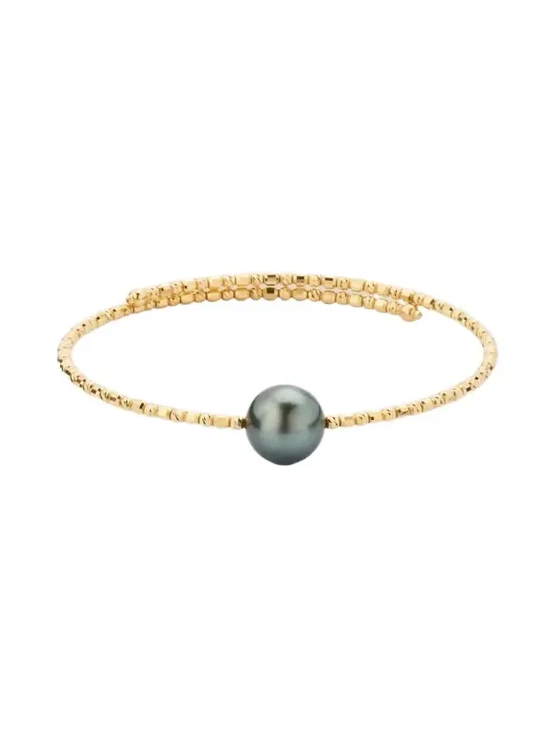 Pearls By Shari Women's 18K Gold & Tahitian South Sea Pearl Bracelet