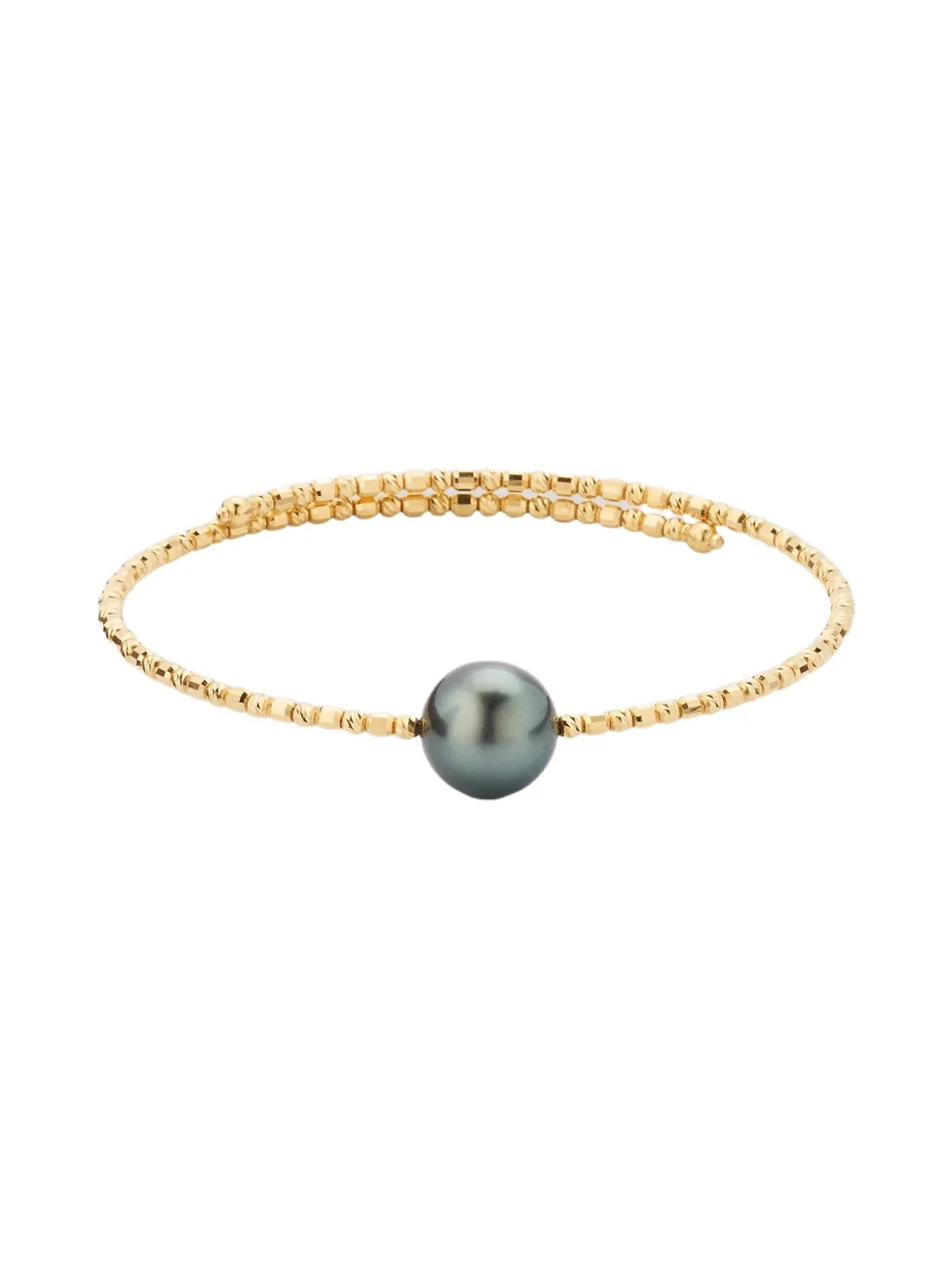 Women's 18K Gold & Tahitian South Sea Pearl Bracelet Women's 18K Gold & Tahitian South Sea Pearl Bracelet