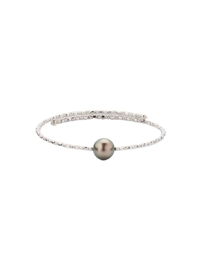 Women's 18K Gold & Tahitian South Sea Pearl Bracelet Women's 18K Gold & Tahitian South Sea Pearl Bracelet