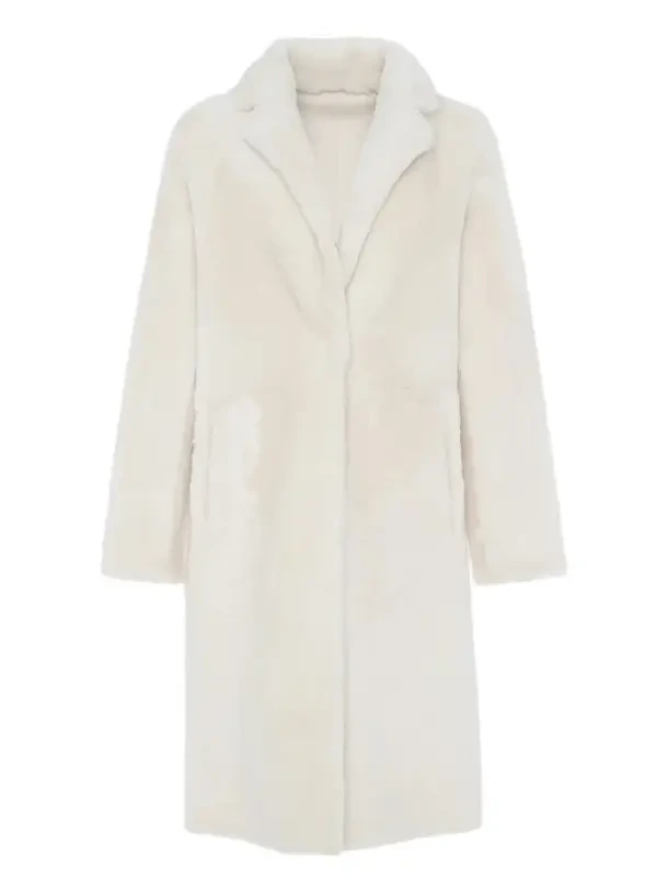 Gorski Women's Reversible Merino Shearling Lamb Short Coat