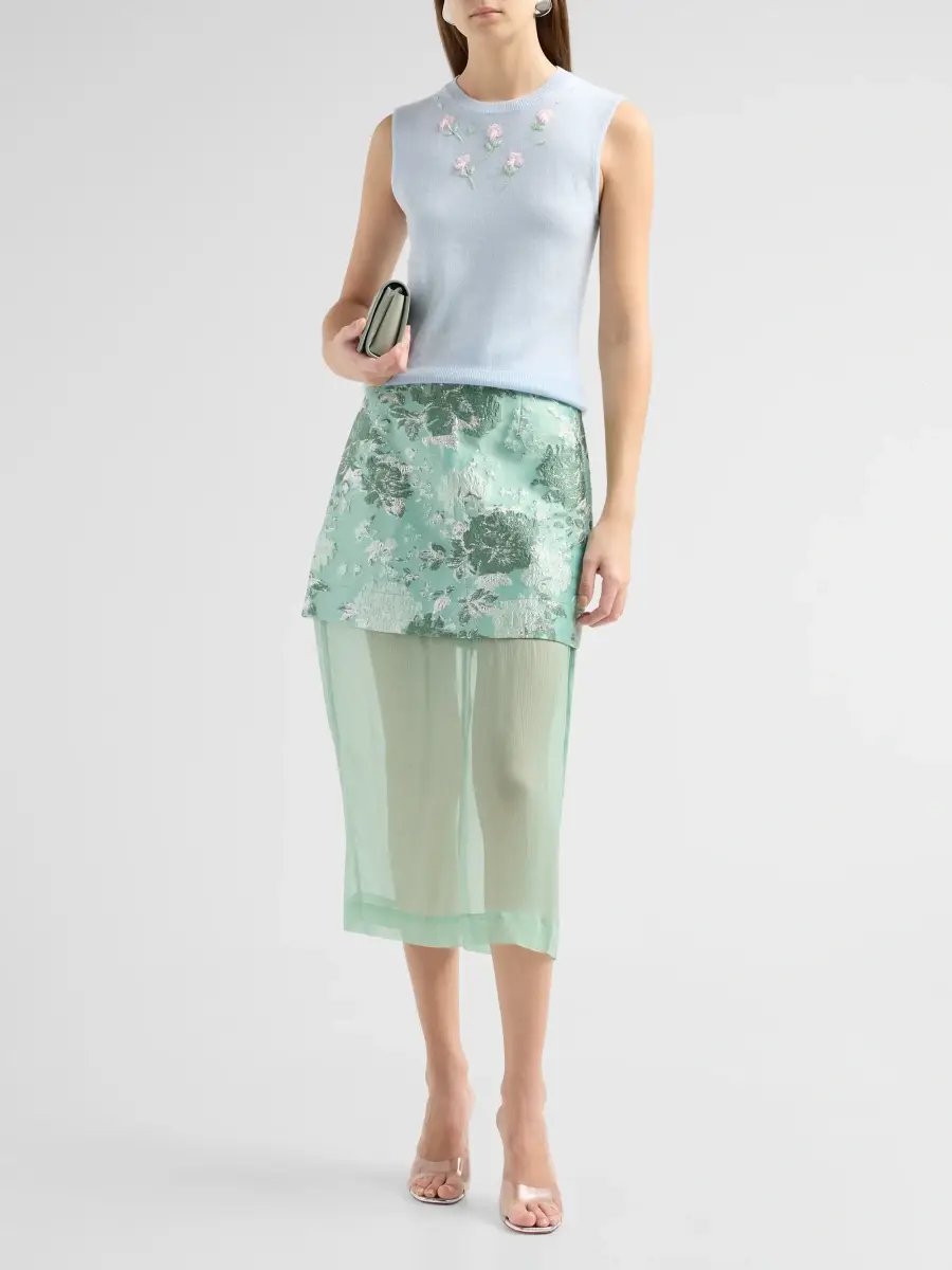 Aknvas Women's Brooke Layered Midi Skirt | Thumbnail 2 Aknvas Women's Brooke Layered Midi Skirt | Thumbnail 2