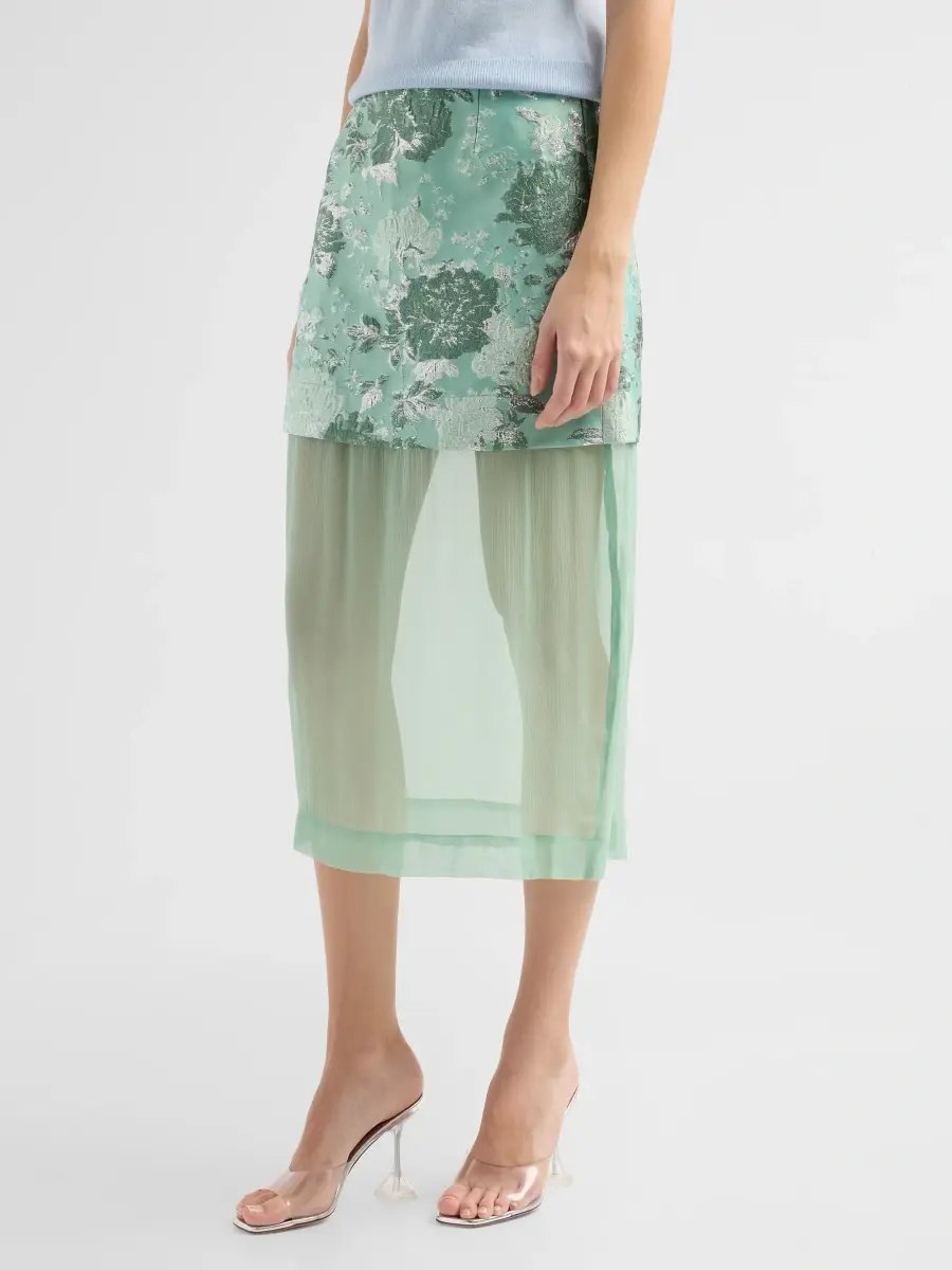 Aknvas Women's Brooke Layered Midi Skirt | Thumbnail 4 Aknvas Women's Brooke Layered Midi Skirt | Thumbnail 4