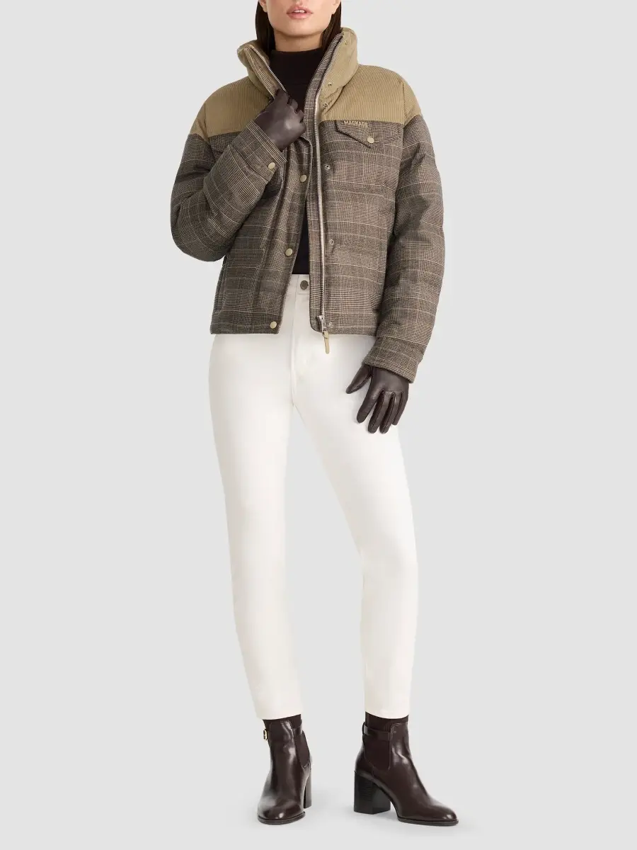 Mackage Women's Brigit Glencheck Down Jacket | Thumbnail 2 Mackage Women's Brigit Glencheck Down Jacket | Thumbnail 2