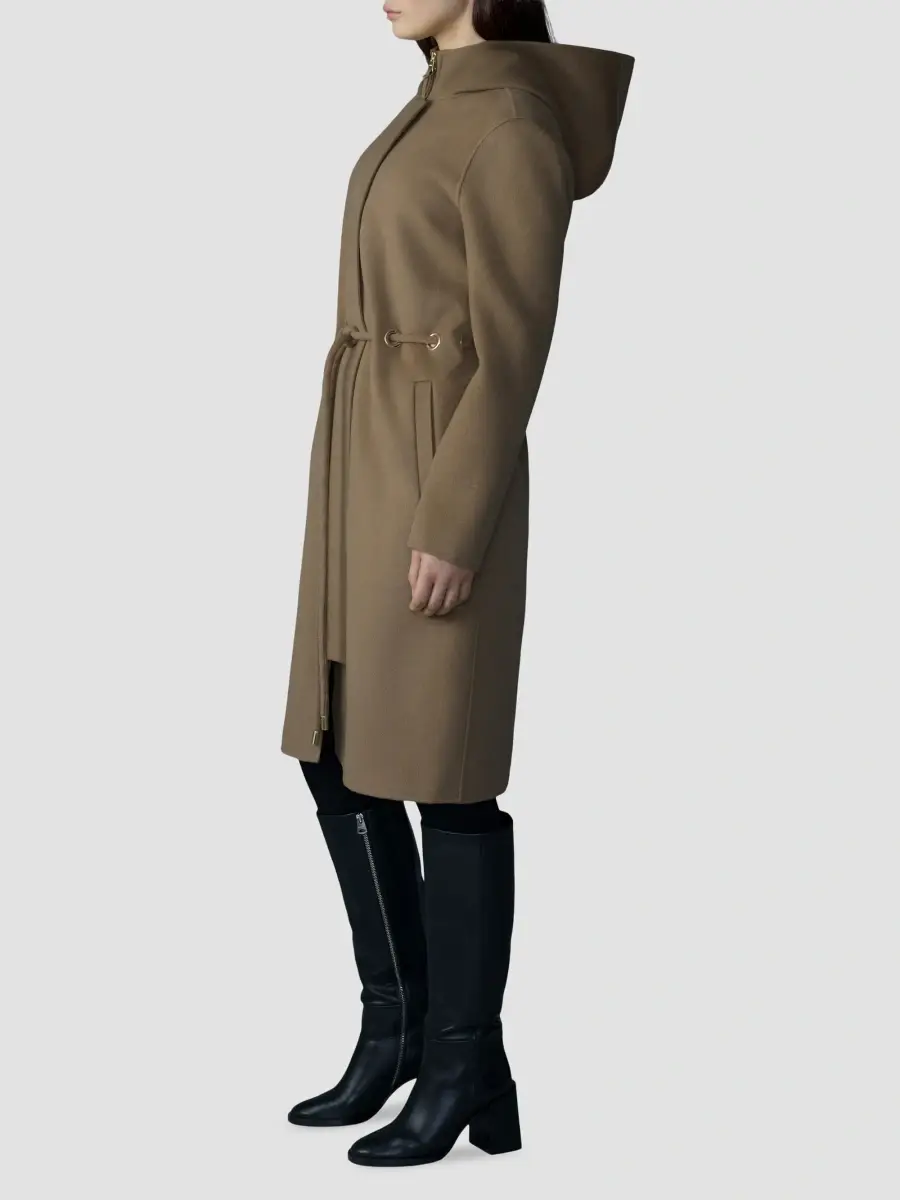 Mackage Women's Blithe Hooded Wool Coat | Thumbnail 5 Mackage Women's Blithe Hooded Wool Coat | Thumbnail 5