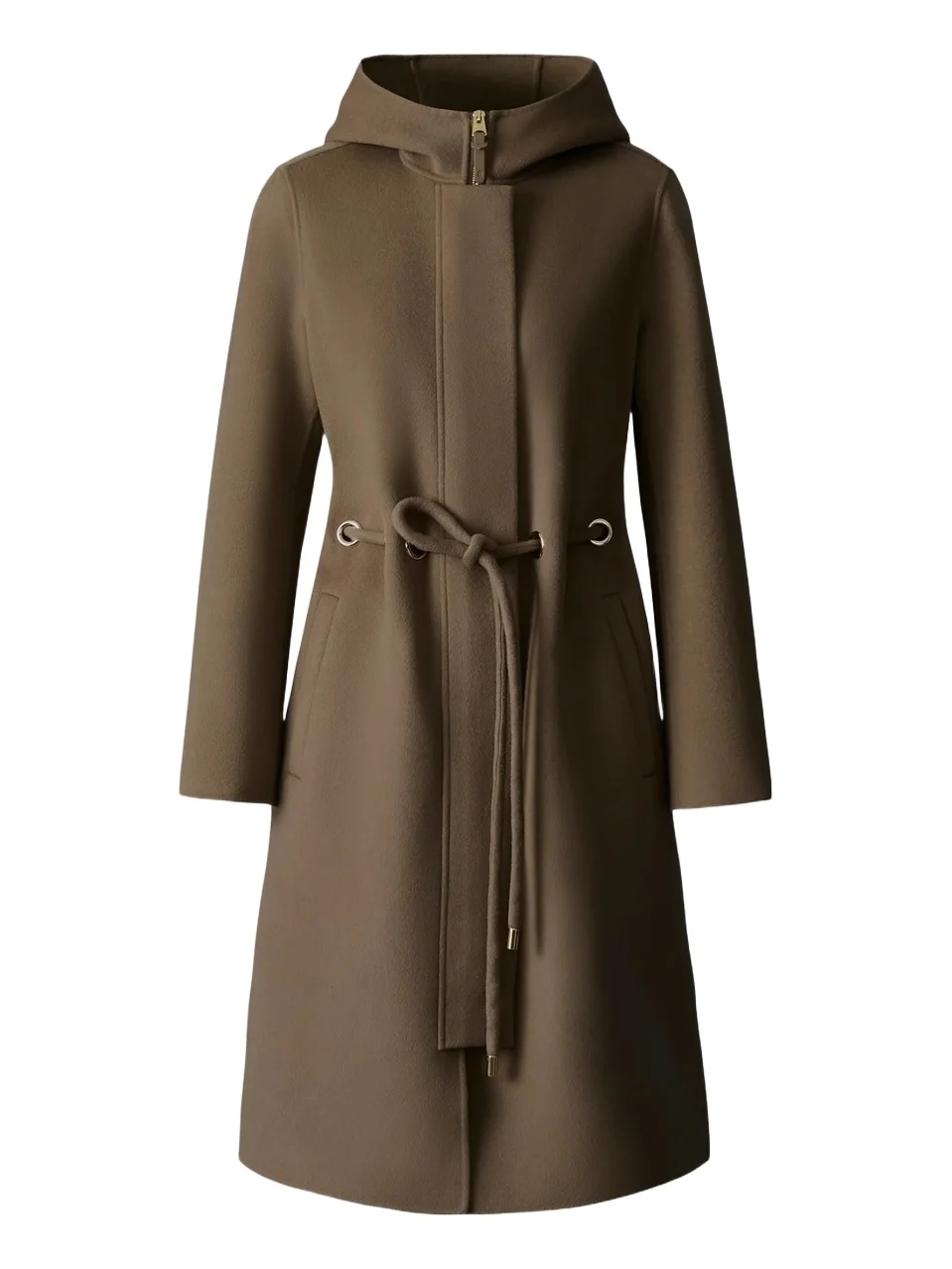 Mackage Women's Blithe Hooded Wool Coat