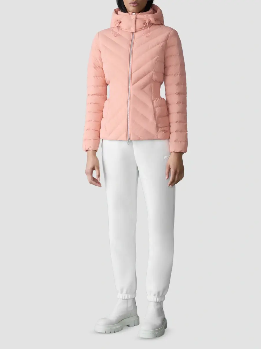 Mackage Women's Idalee Light Down Hooded Jacket | Thumbnail 2 Mackage Women's Idalee Light Down Hooded Jacket | Thumbnail 2