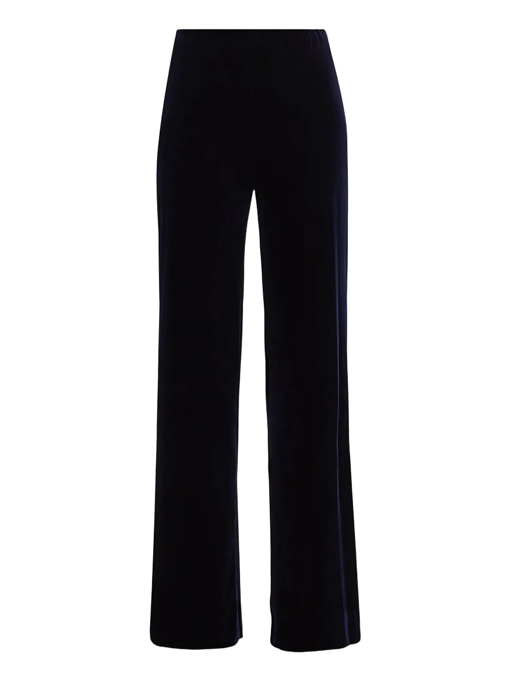 Teri Jon by Rickie Freeman Women's Velvet Wide Leg Pants