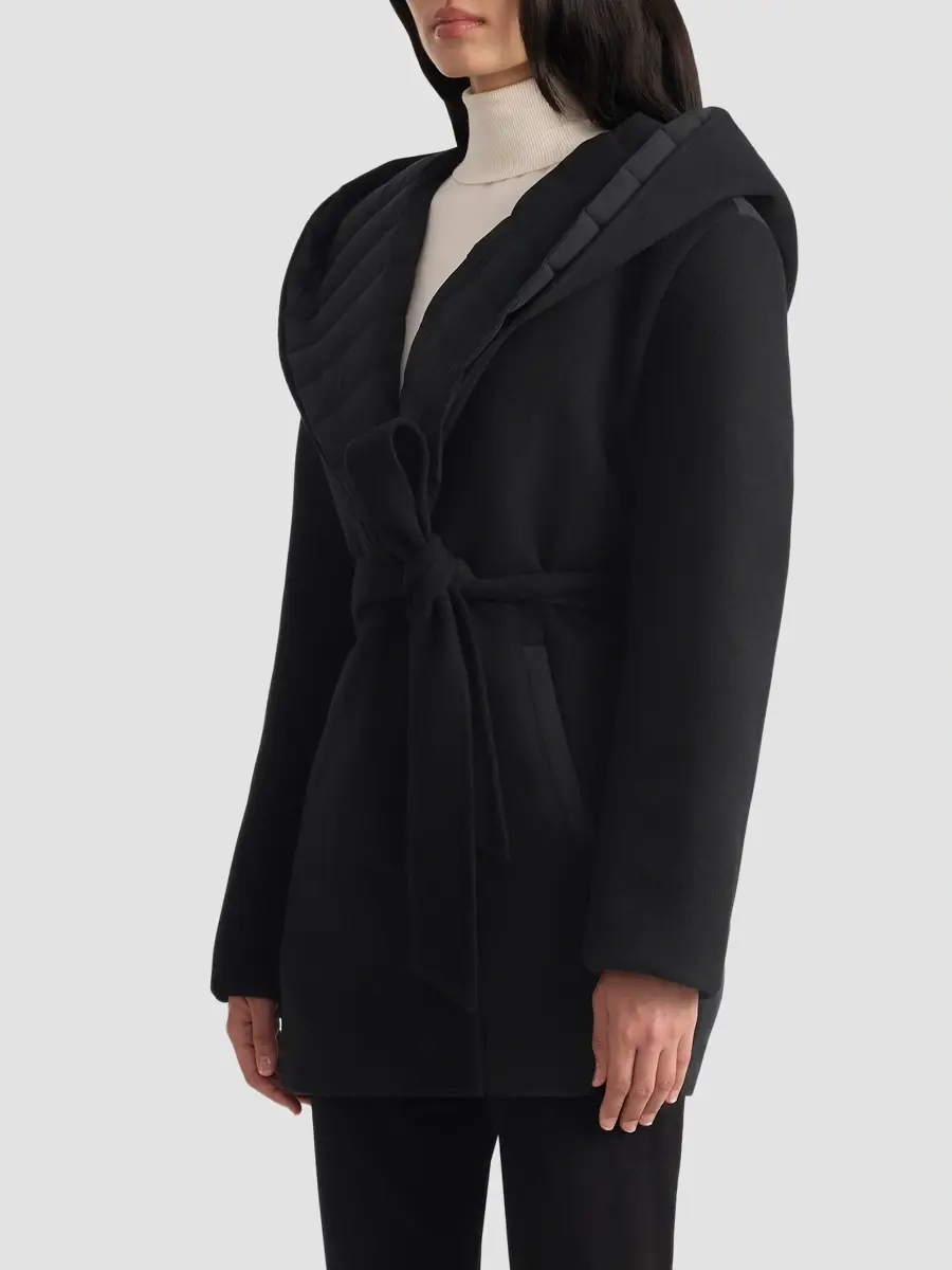 Mackage Women's Bethany Sashed Wrap Jacket | Thumbnail 7