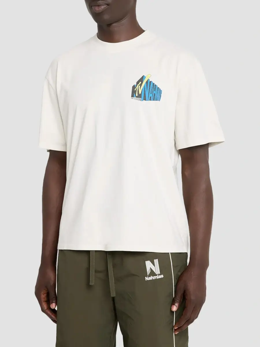 Nahmias Men's Retro Graphic Crewneck T-Shirt | Thumbnail 4 Nahmias Men's Retro Graphic Crewneck T-Shirt | Thumbnail 4