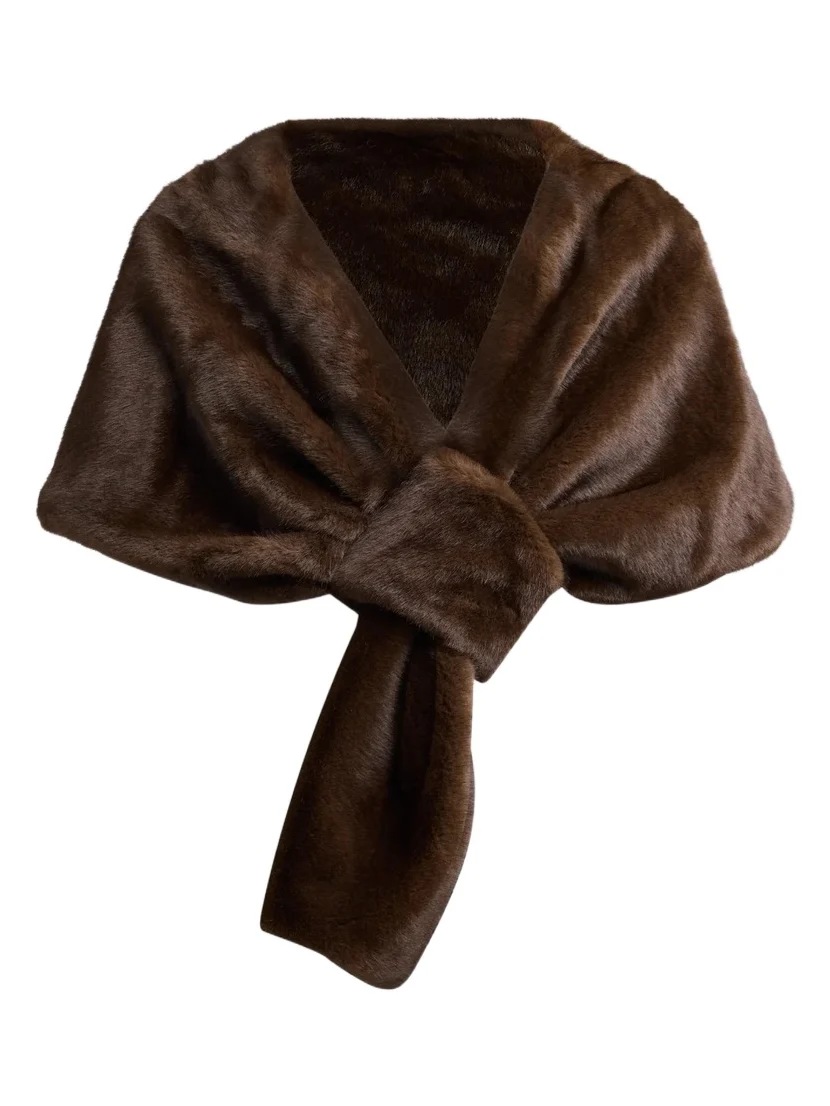 Women's Ayana Faux-Mink Cape Women's Ayana Faux-Mink Cape