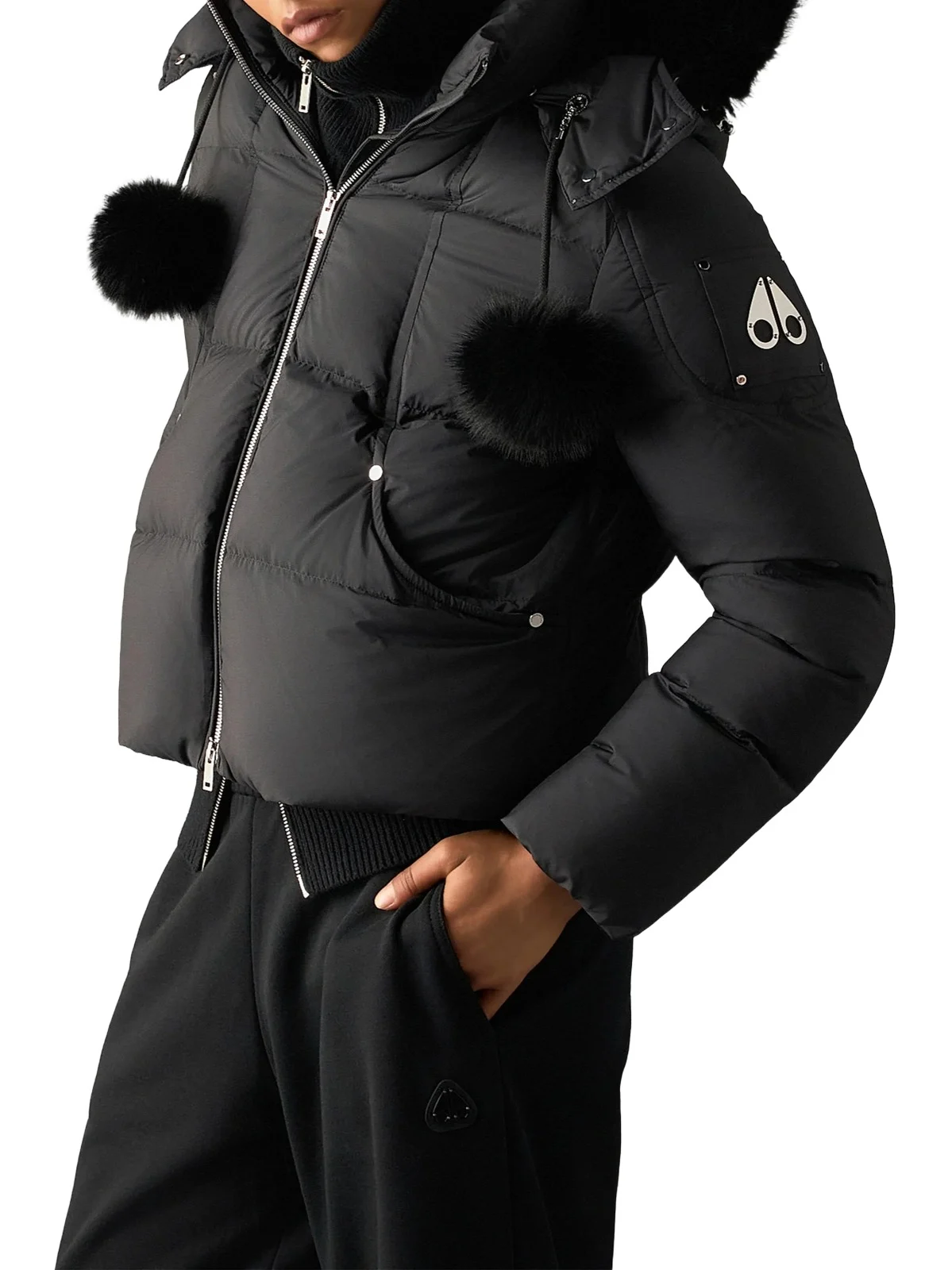Women's Everest Down Puffer Bomber Jacket Women's Everest Down Puffer Bomber Jacket
