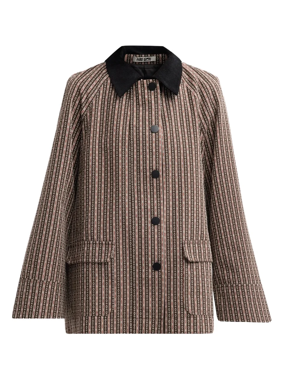 Ciao Lucia Women's Logan Striped Jacket