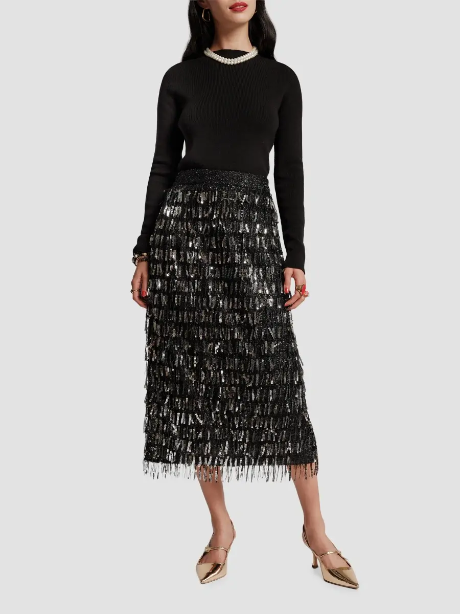 Frances Valentine Women's Marie Merino Wool Sweater | Thumbnail 2