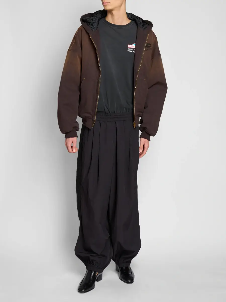 Willy Chavarria Men's Workwear Zip-Up Hoodie | Thumbnail 2 Willy Chavarria Men's Workwear Zip-Up Hoodie | Thumbnail 2