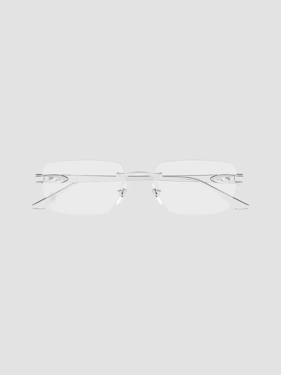 Cartier Men's Motifs De Ct0662O Rimless Rectangular Optical Glasses | Thumbnail 2 Cartier Men's Motifs De Ct0662O Rimless Rectangular Optical Glasses | Thumbnail 2