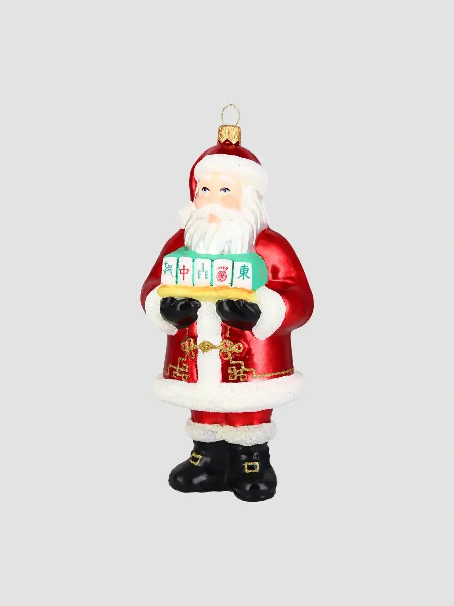 Joy To The World Mahjong Santa Ornament | Thumbnail 4 Joy To The World Mahjong Santa Ornament | Thumbnail 4