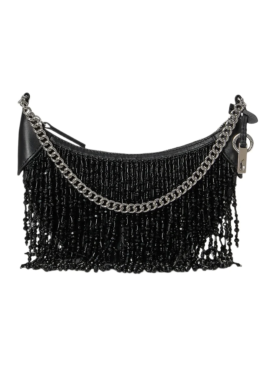 Polo Ralph Lauren Women's Polo ID Mini Fringed Shoulder Bag
