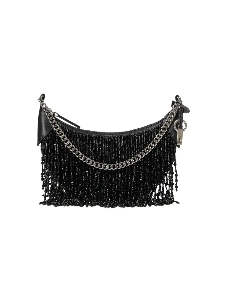Women's Polo ID Mini Fringed Shoulder Bag Women's Polo ID Mini Fringed Shoulder Bag
