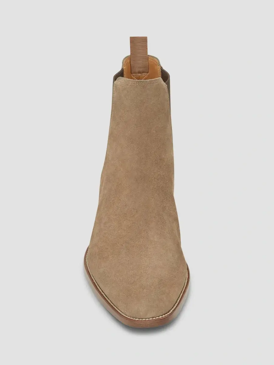 Saint Laurent Men's Wyatt Suede Chelsea Boots | Thumbnail 3 Saint Laurent Men's Wyatt Suede Chelsea Boots | Thumbnail 3