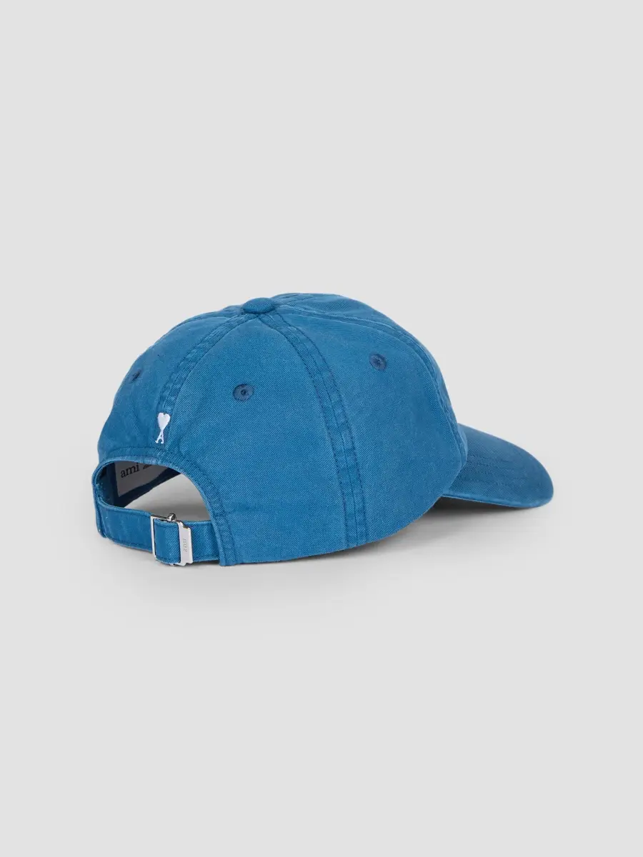 AMI PARIS Men's Embroidered Cotton Cap | Thumbnail 2 AMI PARIS Men's Embroidered Cotton Cap | Thumbnail 2