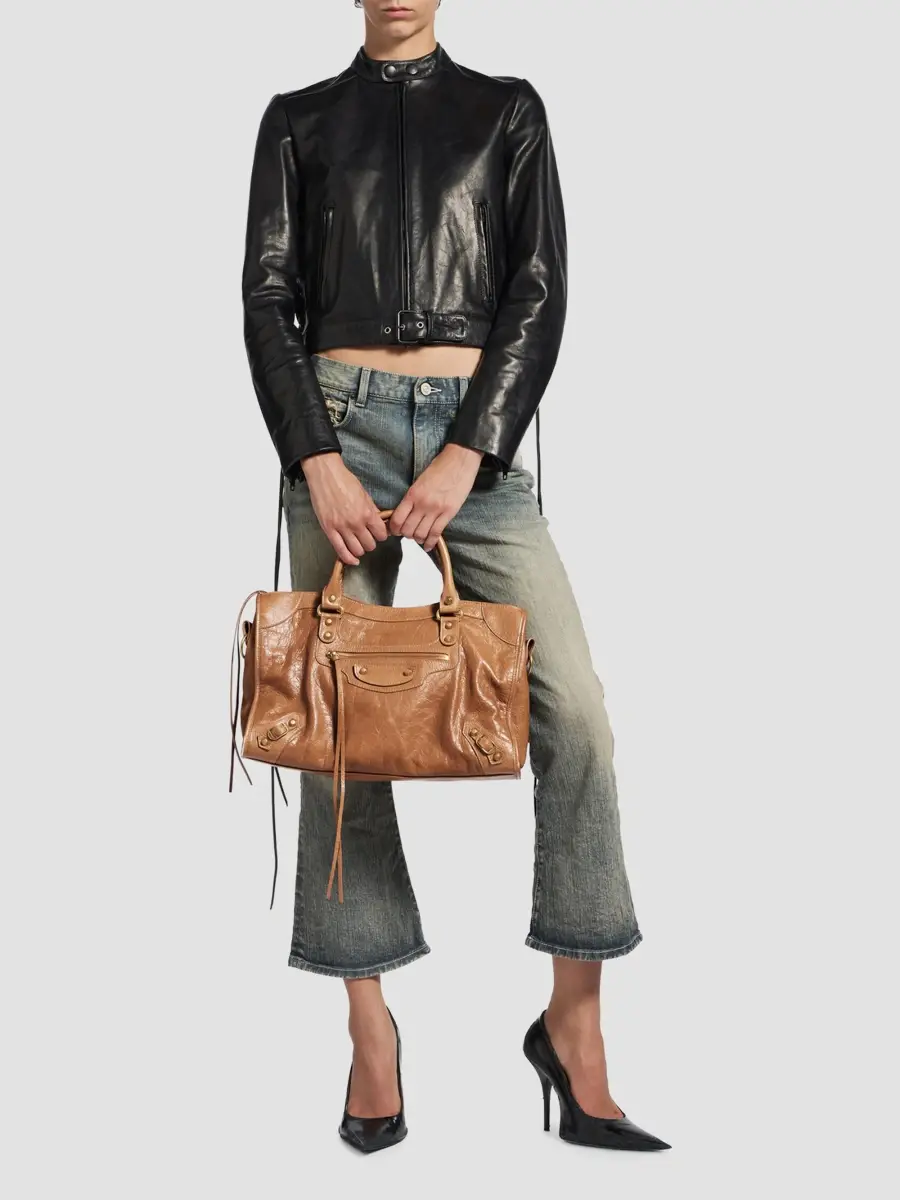 Balenciaga Women's Le City Medium Tote Bag | Thumbnail 2 Balenciaga Women's Le City Medium Tote Bag | Thumbnail 2