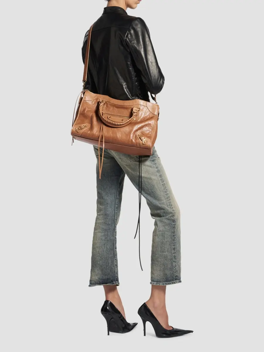 Balenciaga Women's Le City Medium Tote Bag | Thumbnail 3 Balenciaga Women's Le City Medium Tote Bag | Thumbnail 3