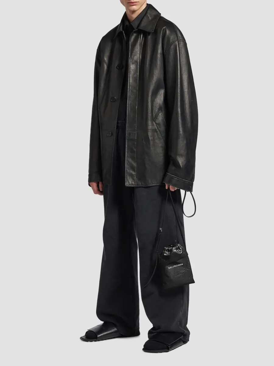 Balenciaga Men's Shopper Phone Holder | Thumbnail 2 Balenciaga Men's Shopper Phone Holder | Thumbnail 2