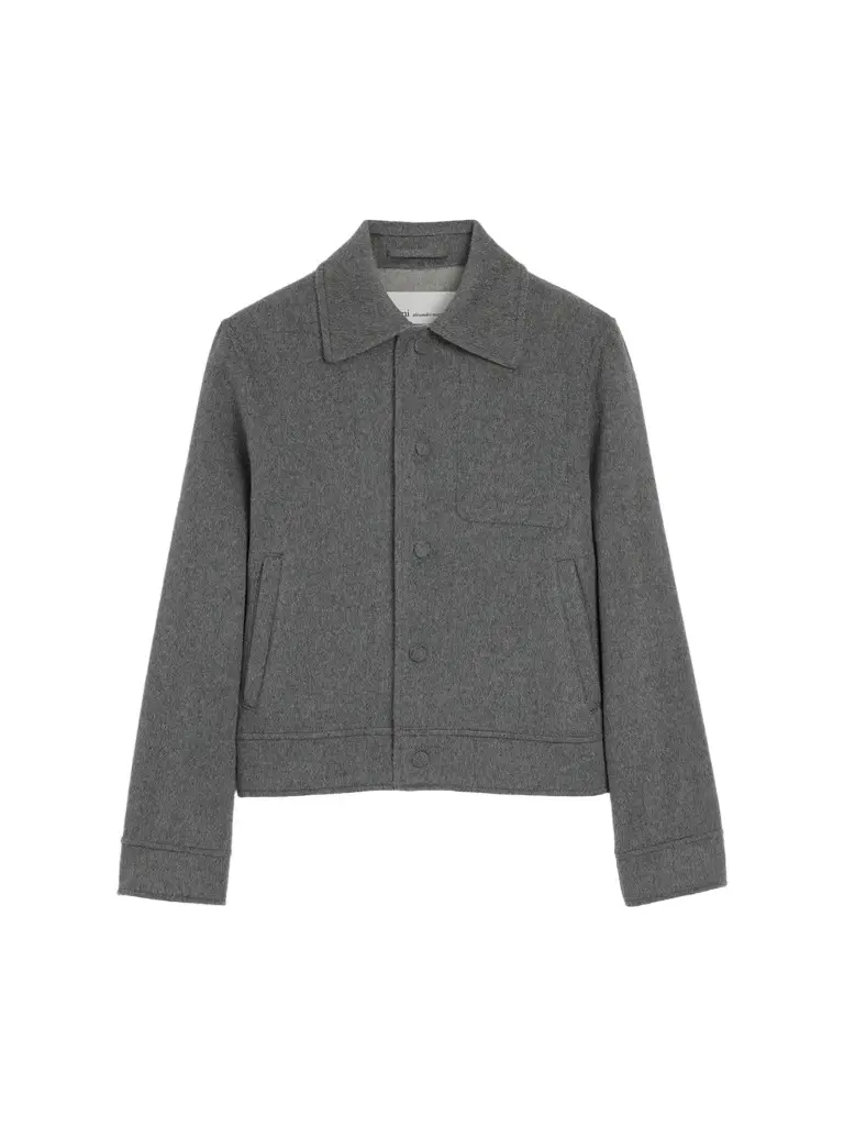 Women's Wool-Cashmere Boxy Jacket Women's Wool-Cashmere Boxy Jacket