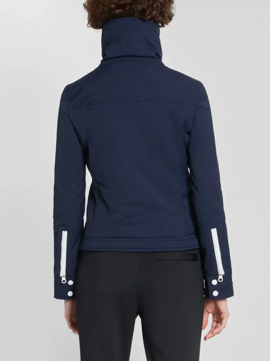 Courrèges Women's Logo Nylon Zip-Front Jacket | Thumbnail 3 Courrèges Women's Logo Nylon Zip-Front Jacket | Thumbnail 3