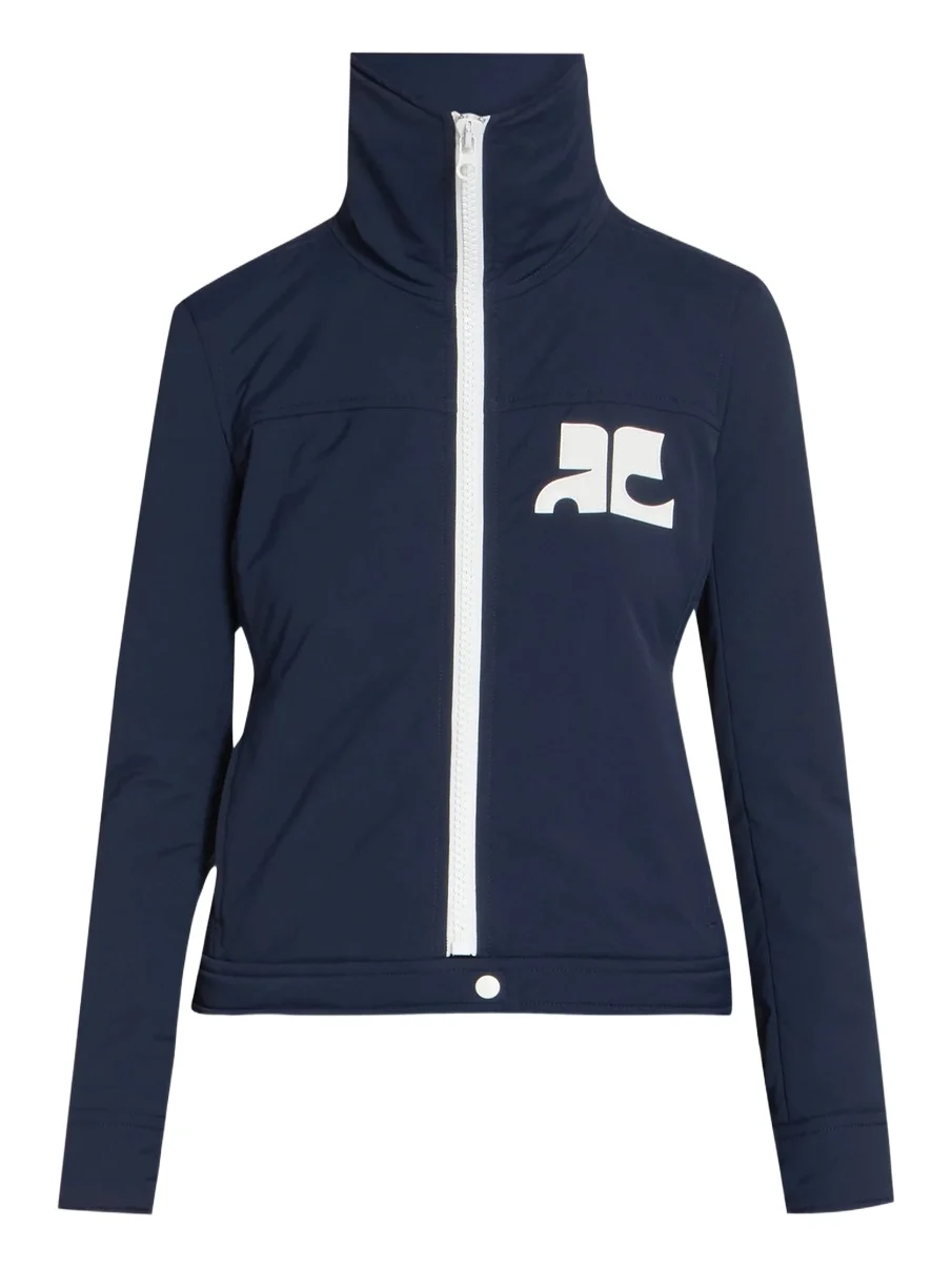 Women's Logo Nylon Zip-Front Jacket