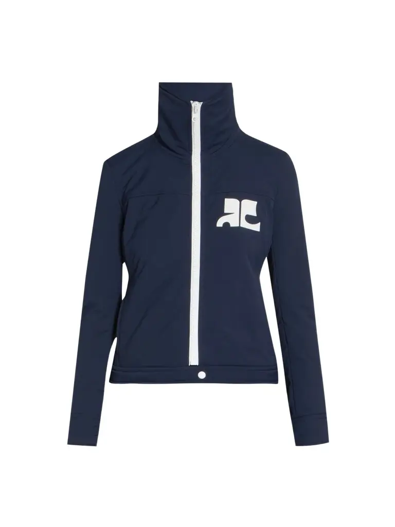 Women's Logo Nylon Zip-Front Jacket Women's Logo Nylon Zip-Front Jacket