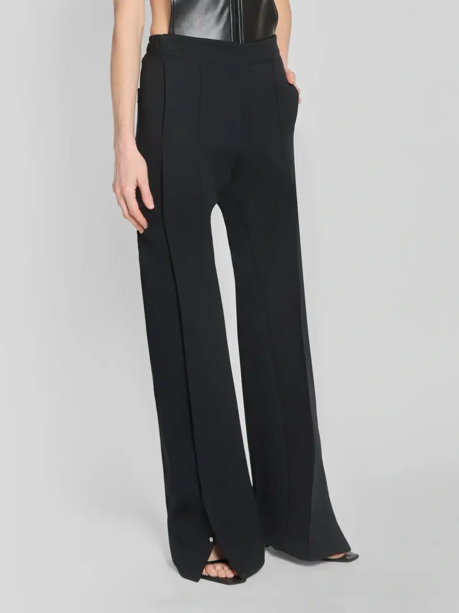 Courrèges Women's Twill Seam Mid-Rise Straight-Leg Pants | Thumbnail 4 Courrèges Women's Twill Seam Mid-Rise Straight-Leg Pants | Thumbnail 4
