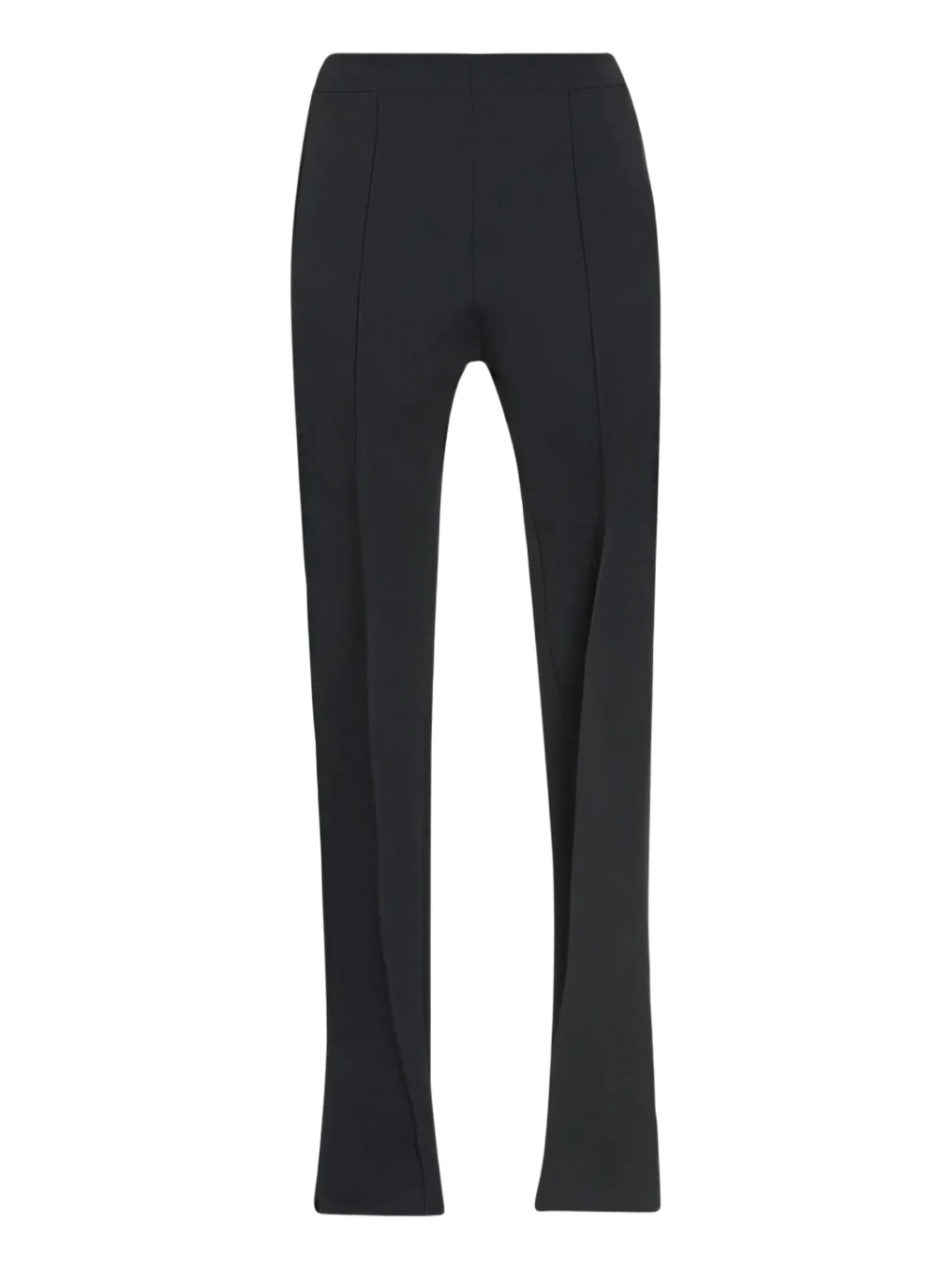 Women's Twill Seam Mid-Rise Straight-Leg Pants Women's Twill Seam Mid-Rise Straight-Leg Pants