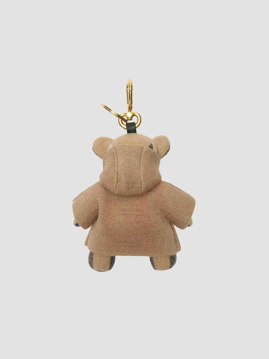 Burberry Women's Thomas Cape Cashmere Bag Charm | Thumbnail 2 Burberry Women's Thomas Cape Cashmere Bag Charm | Thumbnail 2